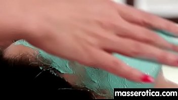 Preview 3 of Mubis Porno - teen Eats MILF Pussy at Oily threesome 28