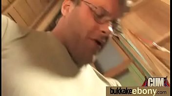 Preview 3 of Bchai Pada - Black girl sucks many white cocks in redneck group 14