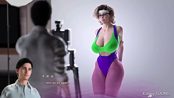 Preview 1 of Karl Hd - Apocalust -  Nude Photoshoot part 3 - Photographer Plays with her Shaved Pussy on set