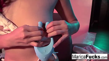 Preview 3 of Ponrs Hd - Marica gets a gift box of sex toys to use!