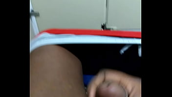 Preview 1 of Wider - Jerking my cock in public restroom