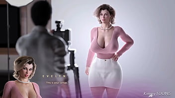 Preview 1 of Dannil Mountain - Apocalust -  Nude Photoshoot part 1- big tits milf short skirt sexy pics