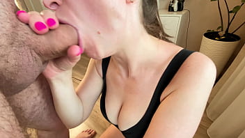 Preview 3 of Mina Black Com - My Friend&#039_s stepMom Lured Me to Her Place and Fucked Me - Russian Amateur with Conversations