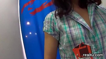 Preview 2 of Fla Seks - Enchanting czech chick was teased in the mall and penetrated in pov