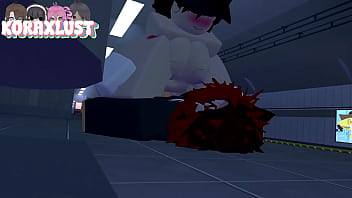 Preview 4 of Imo Xxx Jd - KORAXLUST - Roblox femboy dominated by taller psycho girl