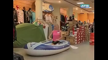 Preview 1 of Live Nastey Girlscom - 03.Girl with a (kayak) paddle