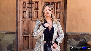Preview 1 of Samantha Saint Amateur Allure - Busty and Bubbly Realtor Angie Faith Cum With Great Deal on the Property