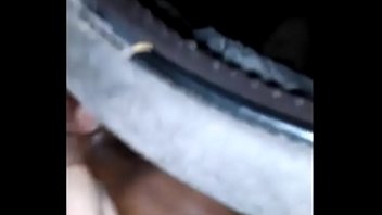 Preview 3 of Hj Hj - Interracial Couple - Squirting Orgasm In the Car