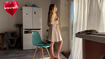 Preview 1 of International Black Coke Xxx - Seducing a neighbor. Public masturbation