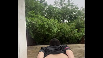 Preview 2 of Pissing Sex Schoolbig - 露出屁眼