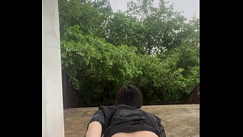 Preview 4 of Pissing Sex Schoolbig - 露出屁眼