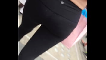 Preview 3 of Bf Dick Small - Gorgeous blonde yoga booty