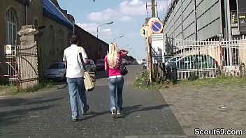 Preview 1 of Great Bhabhi - Cute German Teen Seduce to Fuck Outdoor by Stranger
