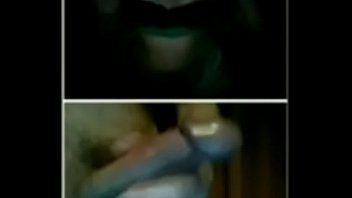 Preview 1 of Obscene Son - webchat 19 sexy girl her holes and my dick cum