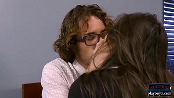 Preview 2 of Xxx Foll Hd Vedo - Tiny nerdy fucked in the library by another nerd