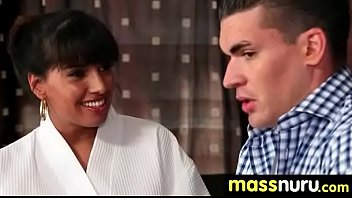 Preview 3 of Rape Sex Stap Mom - Awesome Nuru gel Fuck 11