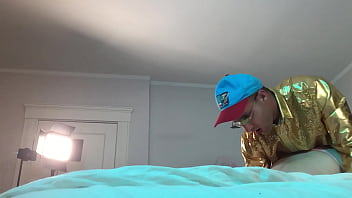 Preview 3 of Real Muslim Girl Pron - Model Fucks Trans in Chastity