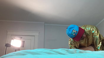 Preview 4 of Real Muslim Girl Pron - Model Fucks Trans in Chastity