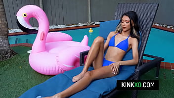 Preview 1 of Japanesse Message Elite Jav Com - Petite asian teen Xoey Li fucks with her black friend