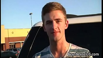 Preview 1 of Germanistan Ass - Blacks On Boys - White Skinny Gay Boy Enjoy Big Black Cock 15