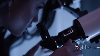 Preview 1 of Lesbian Orgasmic - Stargazing Petite Asian Meets A Celestial Trans Creature