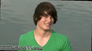 Preview 2 of Fuck Fit Virgin - Naked gay teen boys public first time Anal Sex by The Lake!