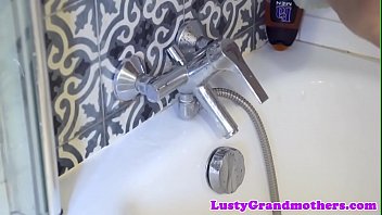 Preview 1 of West Endig Xxx - Chubby grandma screwed after blowing cock
