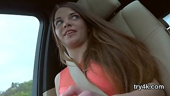 Preview 1 of Seven Student - Lovely kitten blows dick in pov and gets spread vagina nailed