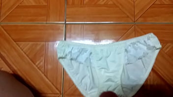 Preview 2 of German Blowjob Sex Eva Mexicana - Sịp trắng tinh kh&ocirc_i | Cum on panties compilation the best!