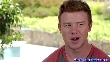 Preview 2 of Chodachude Video - Ginger haired amateur jock tugging his cock