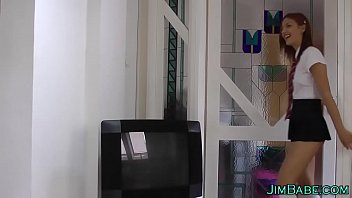 Preview 1 of Severe Pain Fuck - Teen creamed by old guy