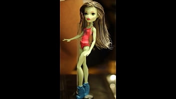 Preview 3 of Thenamesjamess - My STUNNING Frankie Stein doll is ADDICTED to CUM