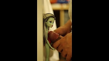 Preview 4 of Thenamesjamess - My STUNNING Frankie Stein doll is ADDICTED to CUM