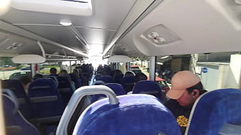 Preview 1 of Ronda Rosuy - Stepson Suddenly starts Touching his Busty Stepmom&#039_s Tits and Pussy in the Bus after work
