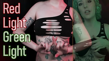 Preview 1 of Mpbgzsnbt - Red Light Green Light - Preview - UNCENSORED TOPLESS - Edging Femdom POV JOI Game by Miss Faith Rae with Cock Control and Jerk Off Instructions - HD 1080p MP4