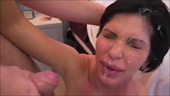 Preview 4 of Small Hagit Girl Sex - Big massive huge facial cumshot compilation