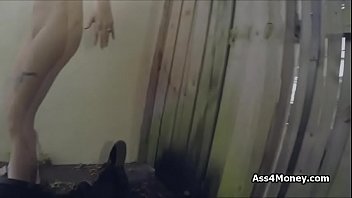 Preview 4 of Young Amateur Wife Interracial - Banging big tit teen on the street