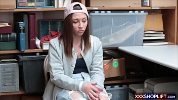 Preview 1 of Shockpant - Cutie shoplifter teen gets punish fucked by the officer
