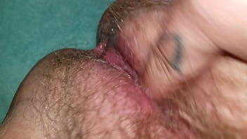 Preview 1 of Remove Condom Pussy Creampie - Michelle Blckstck juicy beautiful pussy