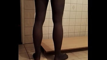 Preview 4 of Naughty Brunette Beautiful - moi en string collant