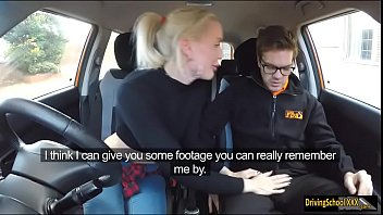 Preview 1 of Sasha Nexx - Lexi Lou pounded during driving lesson