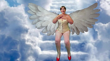 Preview 1 of Bidda Shinha Mim Xxx Video - The Granny Carmen Angel&#039_s Heavenly Stick &amp_ Dick Double Fuck Double Cum and Creampie