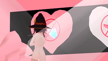 Preview 2 of Apetubecup - Megumin (Konosuba) Strip Lights MMD