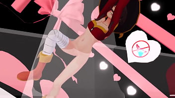 Preview 3 of Apetubecup - Megumin (Konosuba) Strip Lights MMD