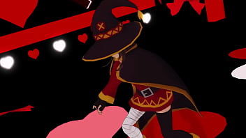 Preview 1 of Apetubecup - Megumin (Konosuba) Strip Lights MMD