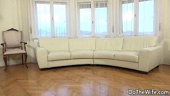 Preview 1 of Dad Datauar - Brunette Babe Lina Arian and Her Husband Talk a Black Dude into Ass Fucking Her