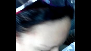 Preview 1 of Get Pregnant From Son - Monica Frazier sucking me in boyfriends truck cum in her mouth
