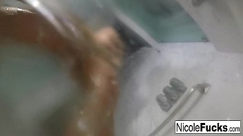 Preview 3 of Vill Forsh Sex V - Nicole Aniston takes a hot shower