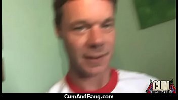 Preview 1 of Changign Room Voyeur - Black ho sucks on white dicks in a group blowjob 20