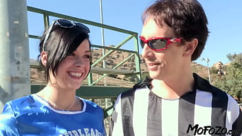 Preview 1 of Bangladeshi Model Sanita Sex - MOFOZO.com - Black Haired Cheerleader Gets The Cum In Her Mouth
